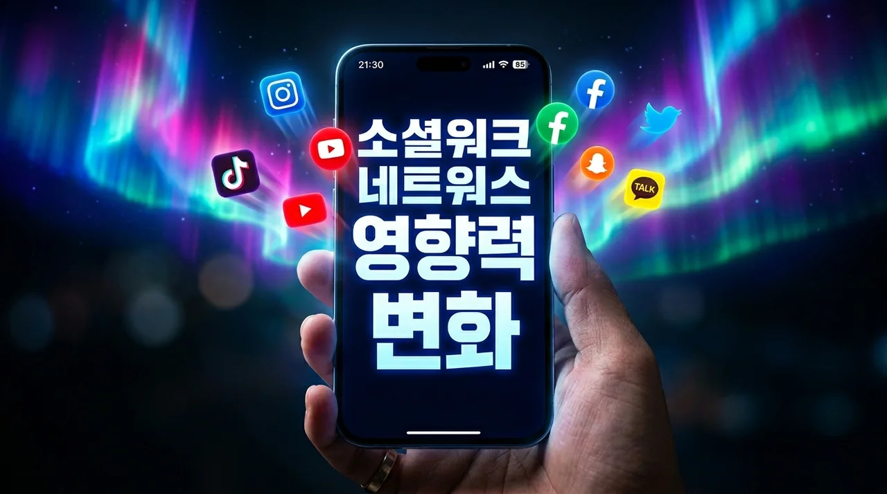 SNS 영향력 변화: 2024 트렌드와 사회적 가치의 재발견