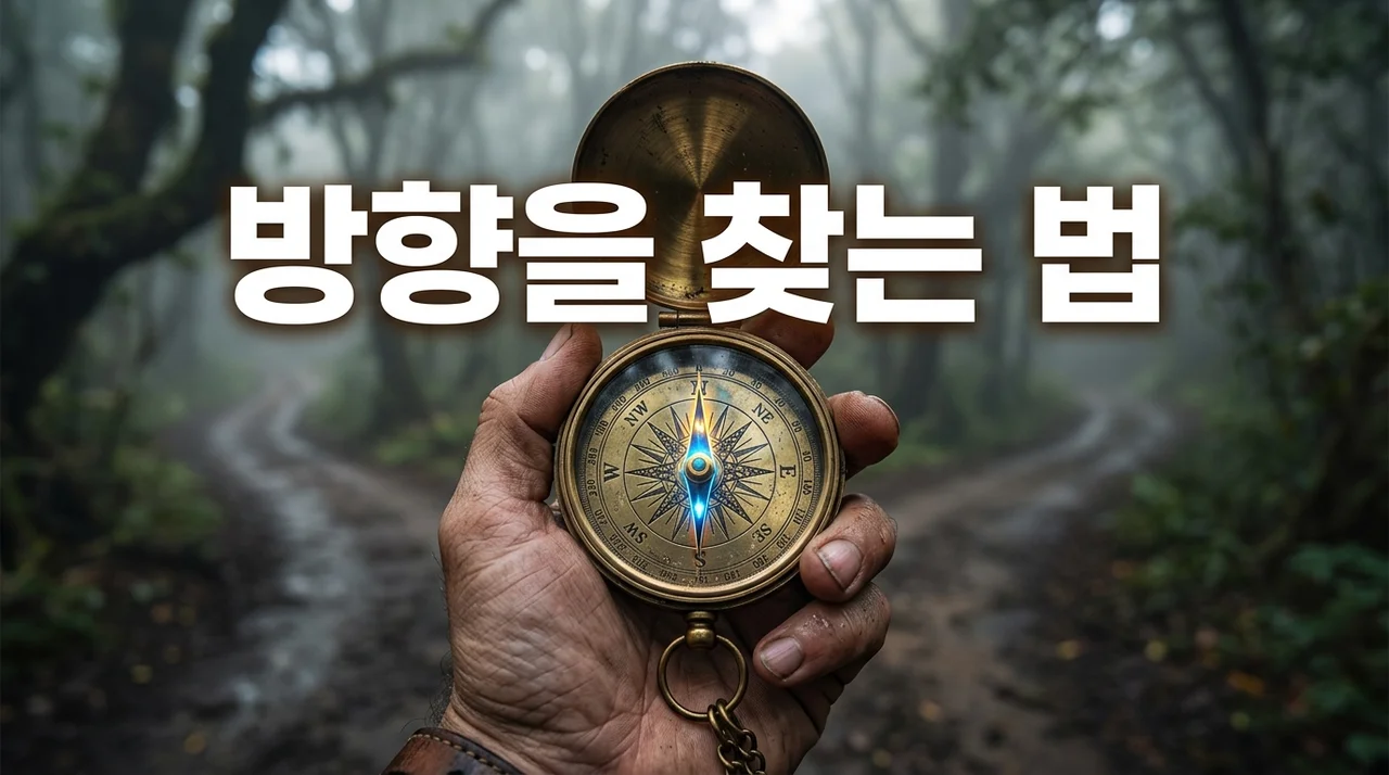 인생의 나침반이 흔들릴 때, 요즘 방향 잃는 이유와 해결책 5가지
