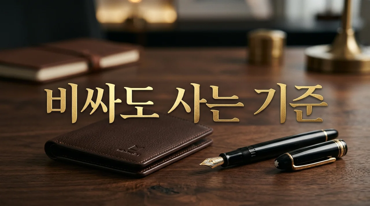 비싸도 사는 기준: 가성비 넘어 가치 소비를 결정짓는 핵심 5가지