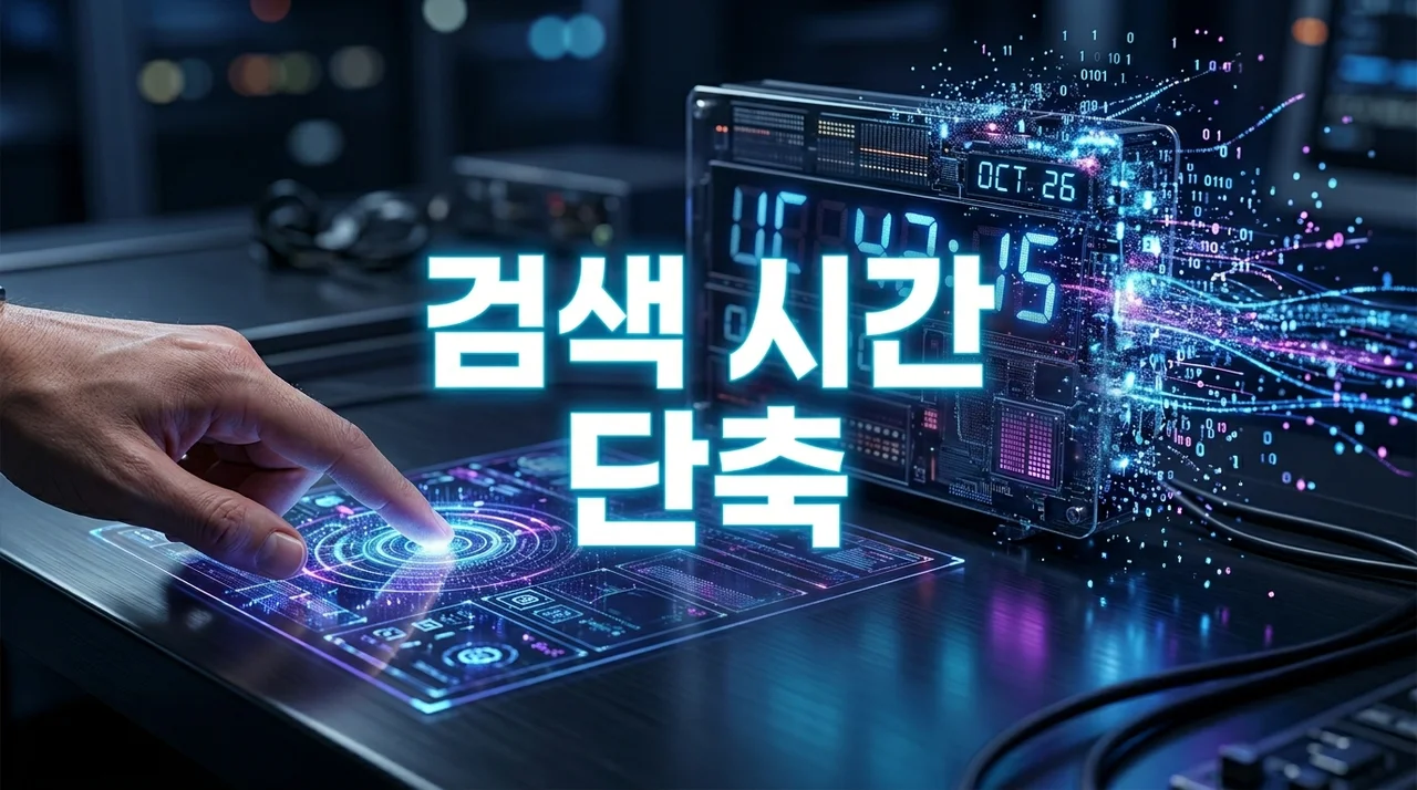 검색 시간 줄어든 이유, 정보 탐색이 빨라진 5가지 핵심 비결