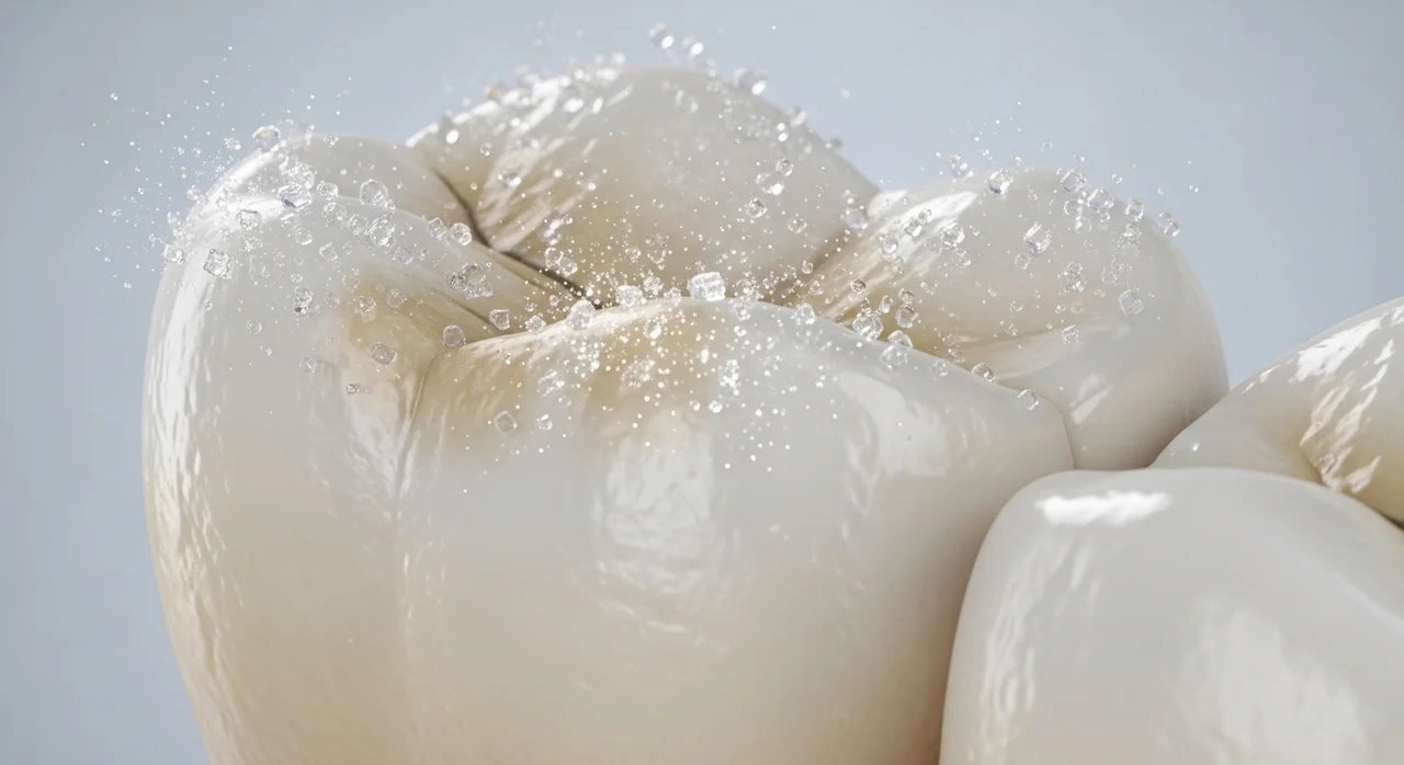 치아 건강의 적, 끈적이고 달콤한 간식의 위험성