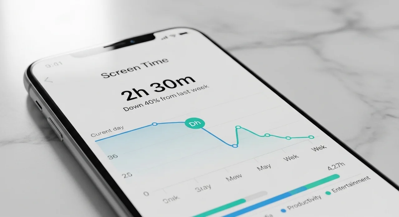 디지털 웰빙 기술의 역설적인 도움