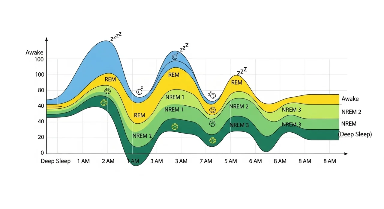 2. 수면 주기와 렘(REM) 수면의 불균형