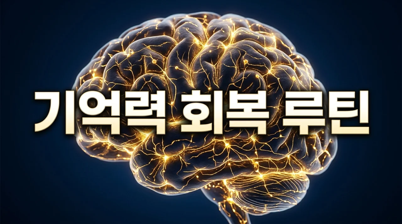 요즘 기억력 떨어진 느낌? 단순 건망증과 치매 구분법 및 뇌 건강 수칙