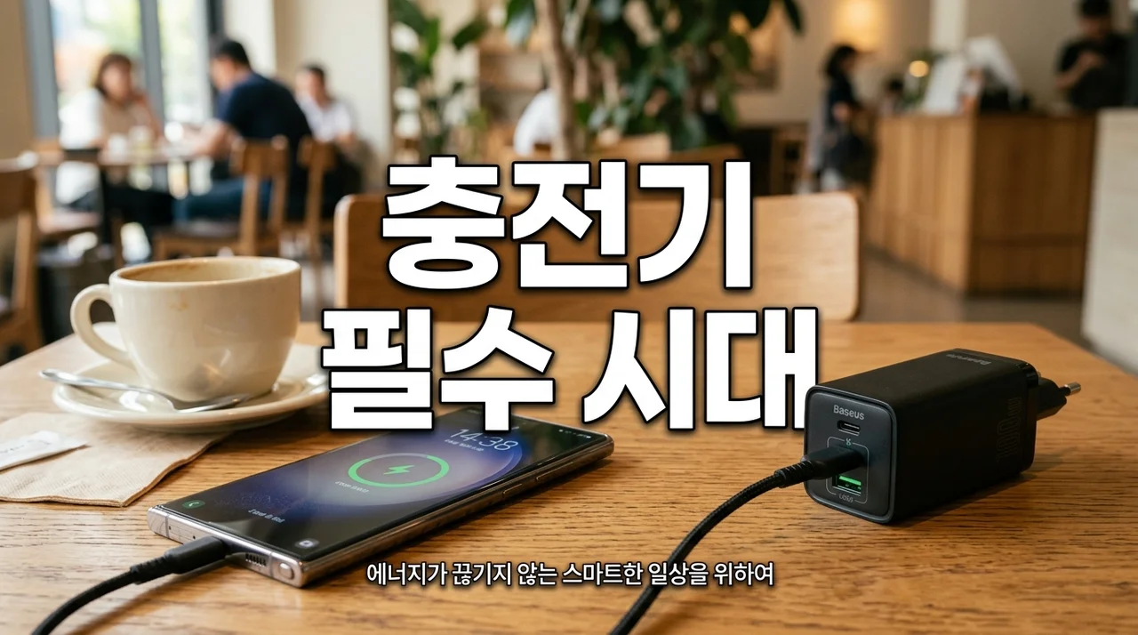 외출 시 필수템! 충전기 들고 다니는 이유와 효율적인 충전 전략