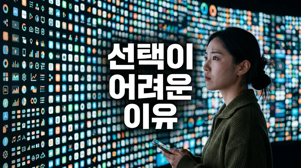 요즘 선택이 어려운 이유: 결정 장애를 극복하는 심리학적 해결책