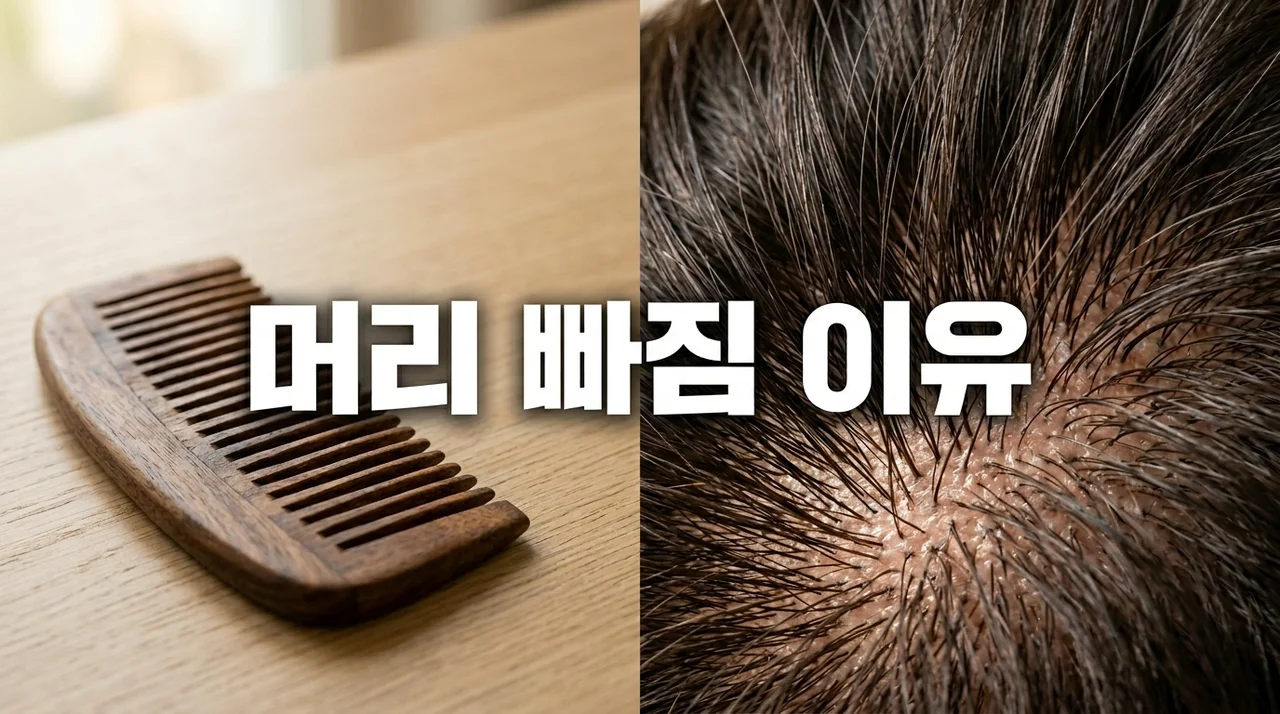 갑자기 머리 빠짐 늘어난 이유 5가지와 해결 방법 총정리