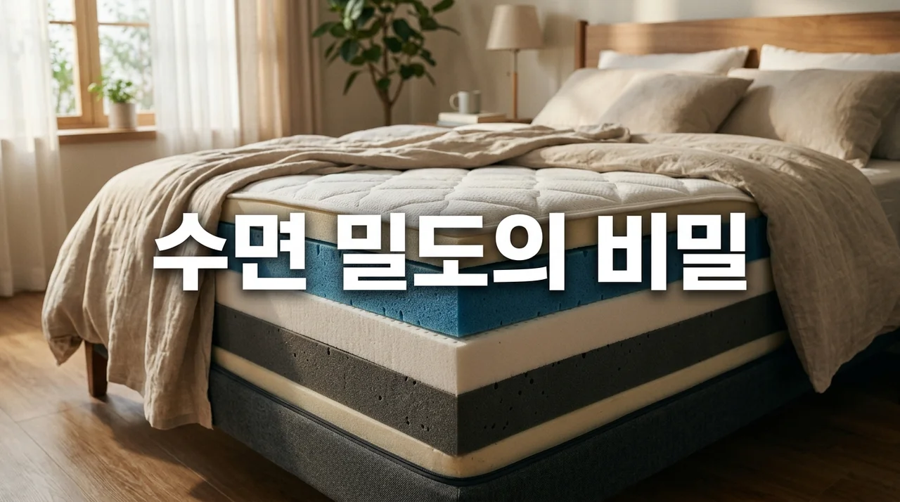 허리 통증 잡는 수면 밀도 영향 분석 및 최적의 매트리스 선택법
