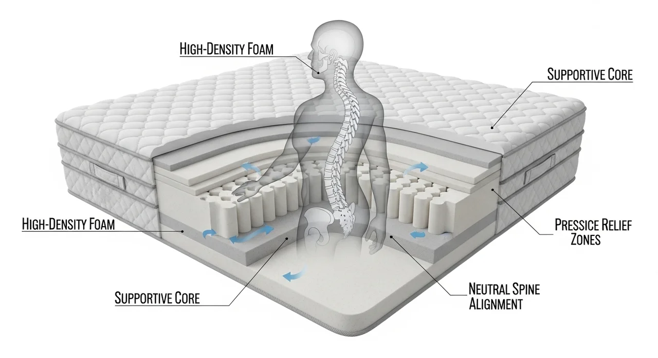 왜 수면 밀도가 중요한가? 척추 건강의 핵심