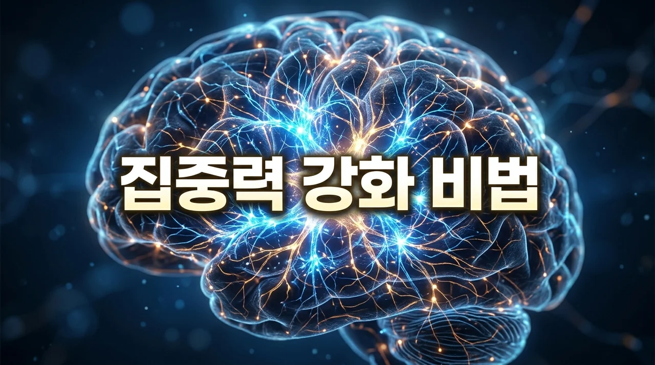 집중력이 부족한 당신, 주의 오래 못두는 이유 5가지와 개선 방법