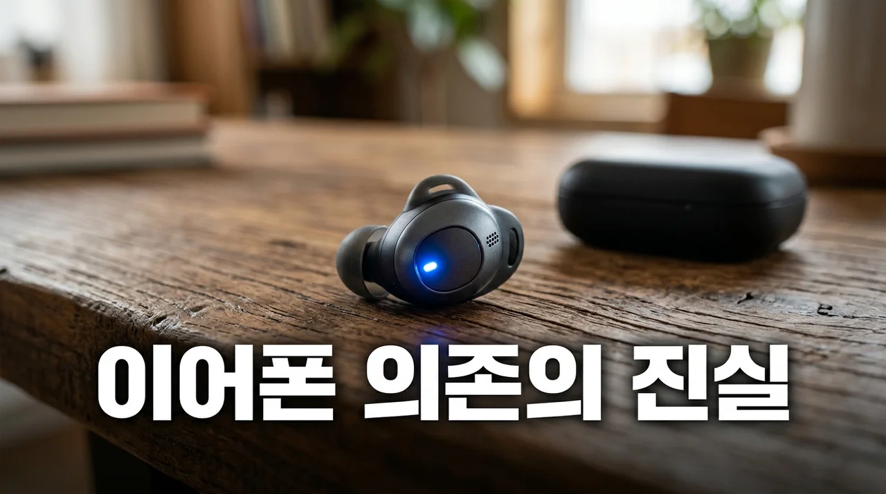 이어폰 의존 증가 이유 5가지와 청력 건강을 지키는 올바른 습관