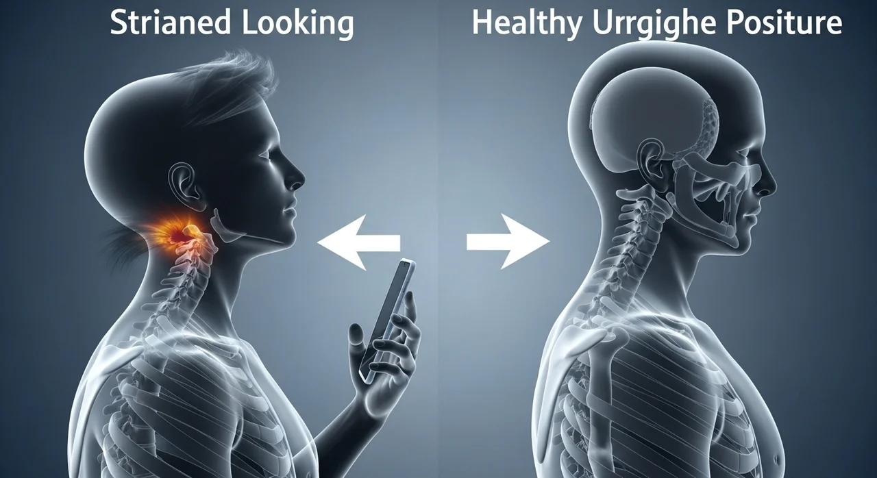 신체 건강 회복: 거북목과 시력 보호