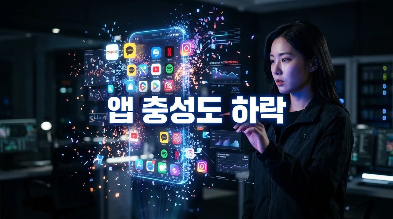 앱 충성도 낮아진 이유: 2026년 모바일 시장의 지각변동과 생존 전략