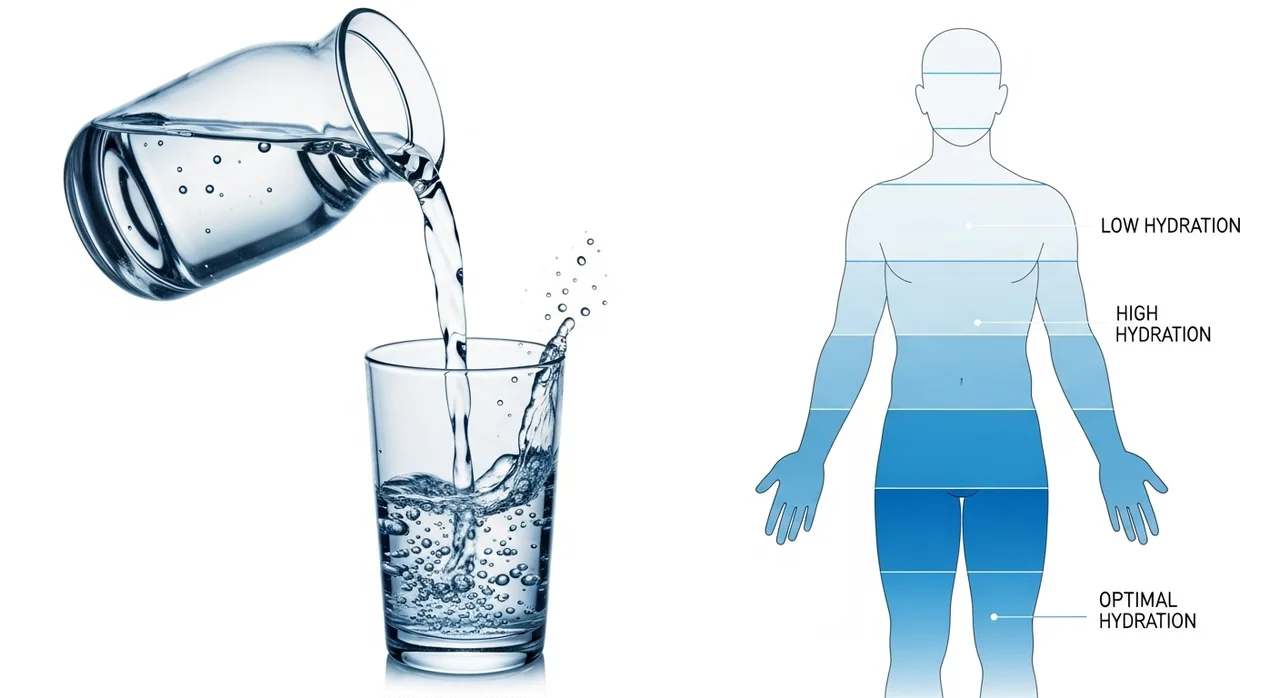 1. 체내 수분 함량의 변화 (가장 큰 원인)