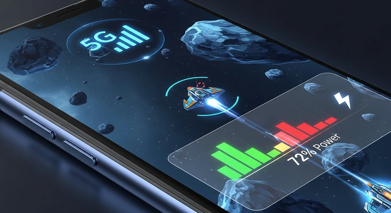 고성능 디스플레이와 5G 통신의 배터리 소모