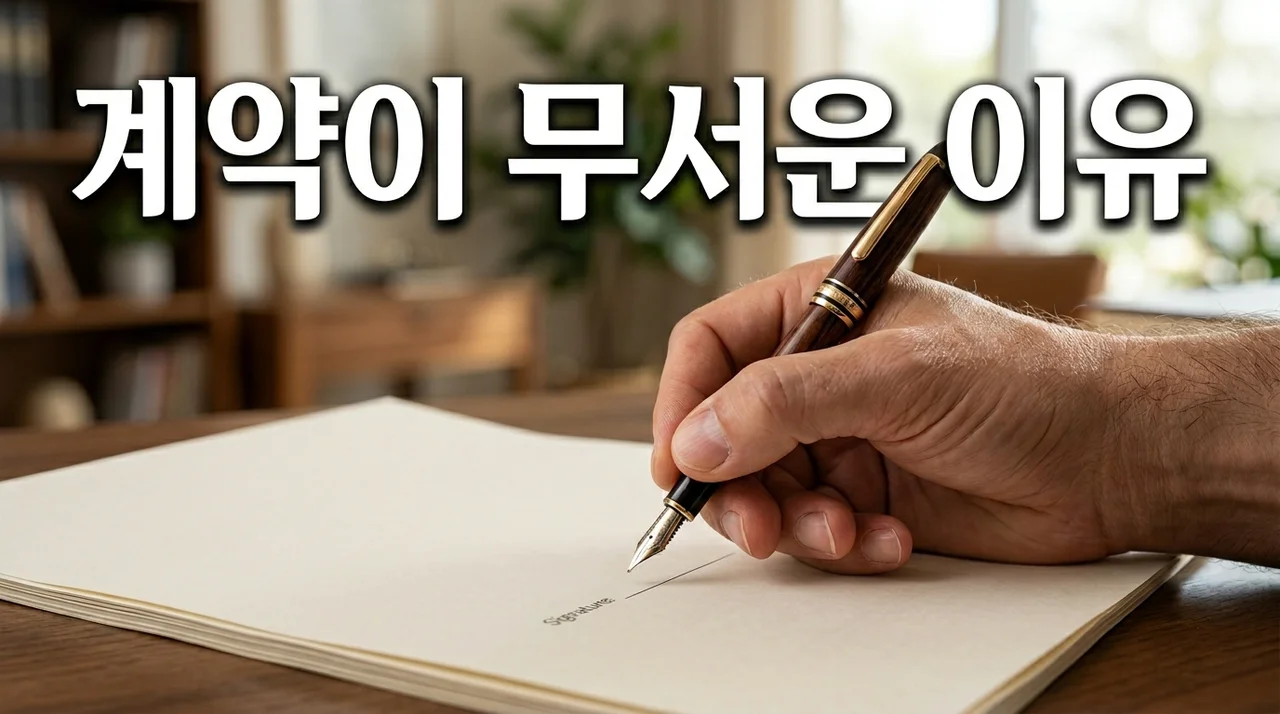 요즘 사람들이 계약을 꺼리는 진짜 이유: 불확실성 시대의 생존 전략