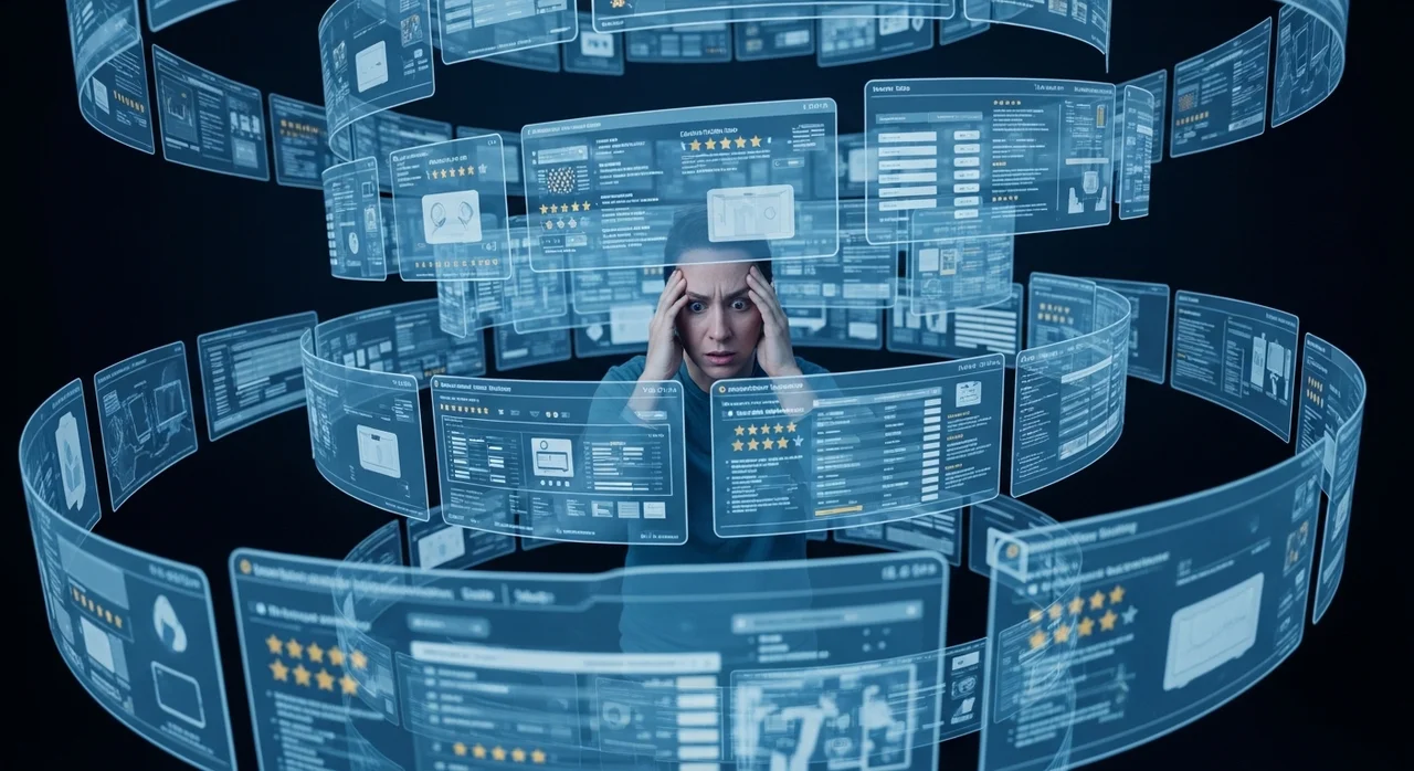 정보의 과잉과 '결정 장애' 현상