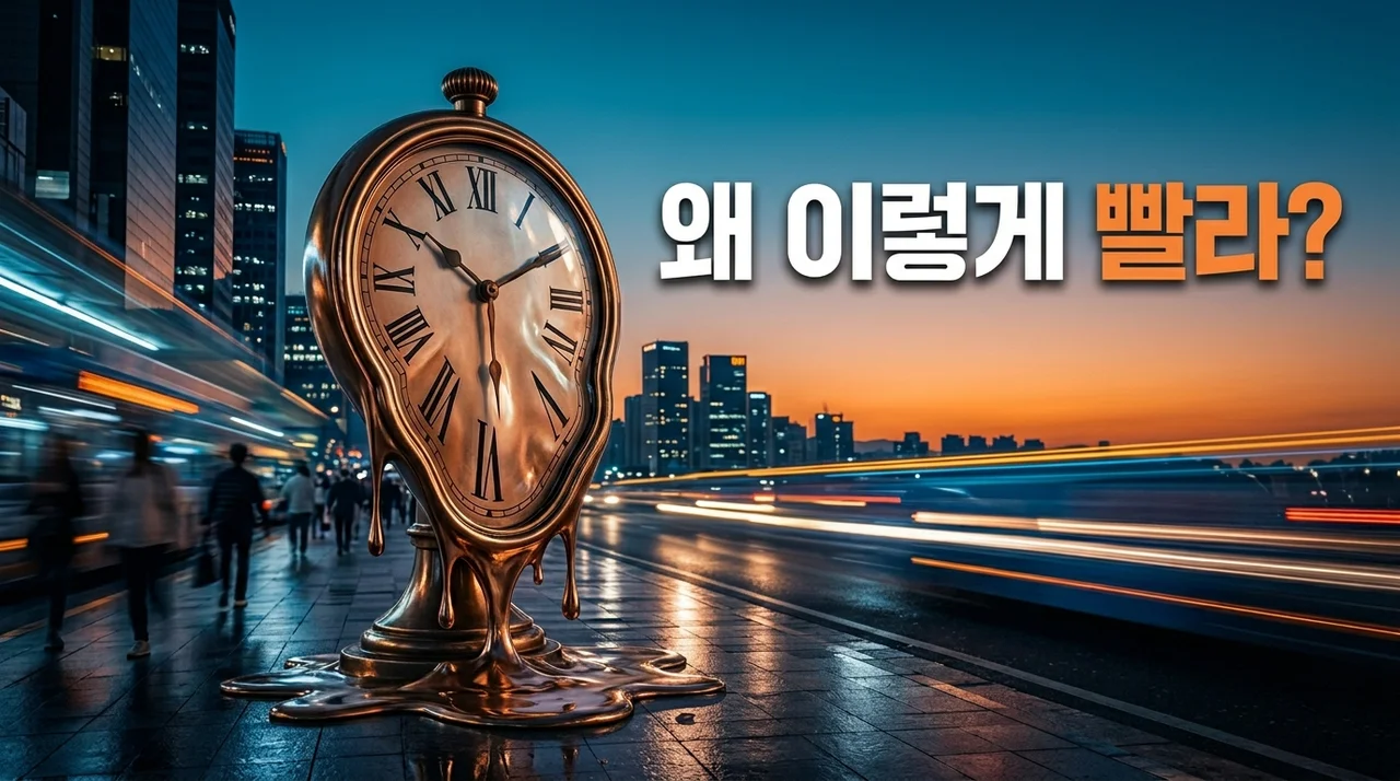 요즘 시간 체감 빨라진 이유: 나이 탓일까? 과학적 근거 5가지