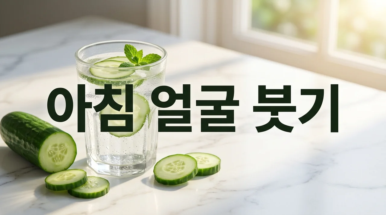 아침에 얼굴 붓는 이유 5가지와 붓기 빨리 빼는 법 완벽 가이드