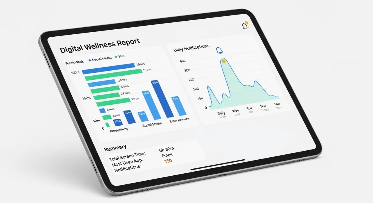 디지털 웰빙을 위한 지속 가능한 습관