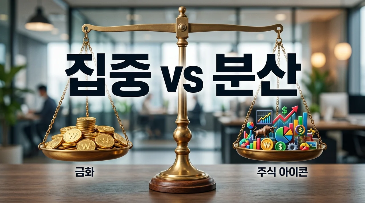 집중 vs 분산 투자: 수익률을 높이는 선택과 분산이 쉬운 이유