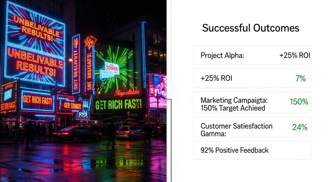 광고와 실질적 경험의 결정적 차이 3가지