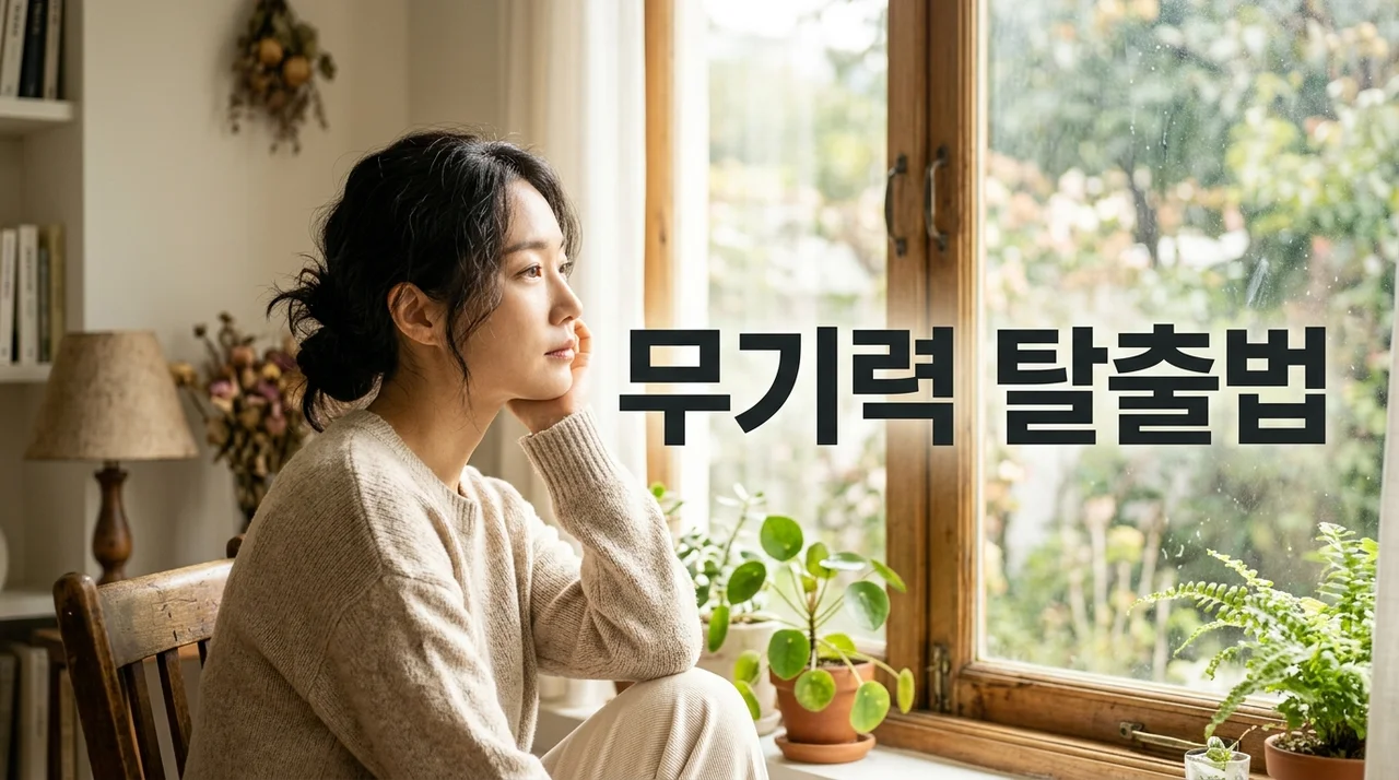 계속 무기력한 이유, 번아웃과 우울증 자가진단 및 극복 방법