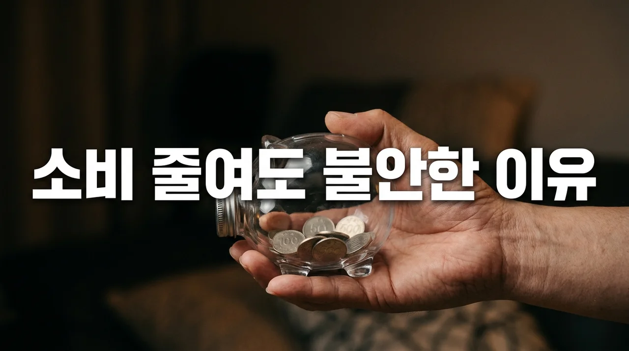 소비 줄여도 불안한 이유, 당신의 돈 관리에 빠진 5가지 핵심 포인트