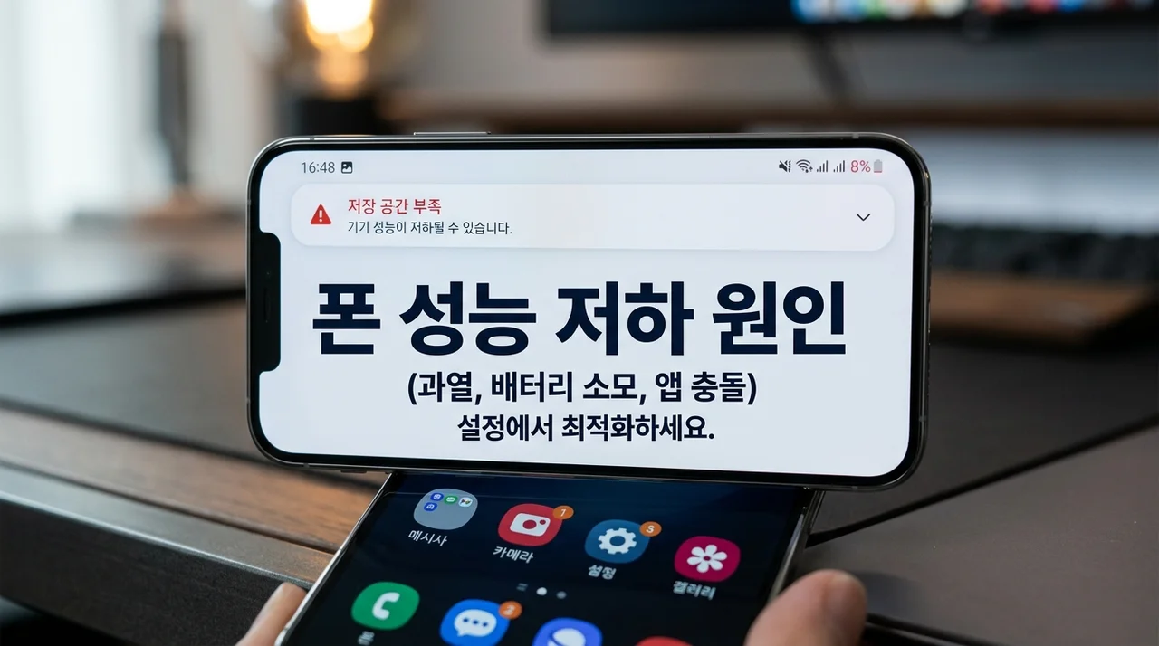 스마트폰 저장공간과 배터리 수명, 폰 사용 효율이 줄어든 진짜 이유