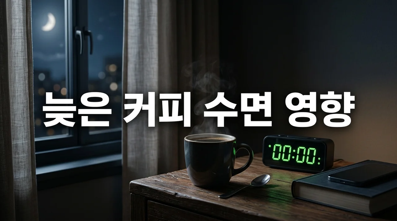 늦은 커피 수면 영향: 오후 카페인이 잠을 방해하는 과학적 이유와 해결법