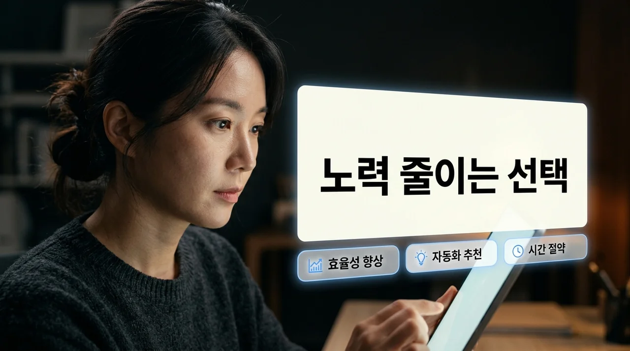 효율적인 성과를 위한 노력 줄이는 선택 증가: 스마트한 건강 및 생활 전략