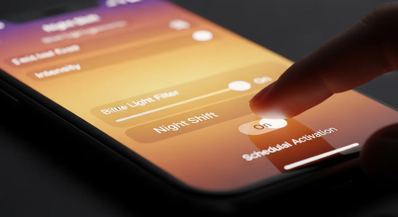 화면 설정 최적화: 블루라이트 차단과 밝기 조절