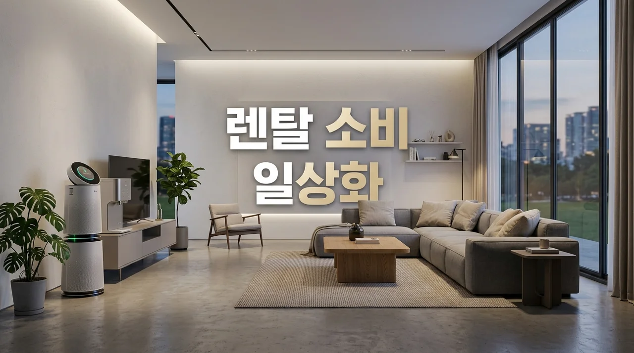 렌탈 소비 일상화 시대: 소유보다 경험을 선택하는 스마트한 소비 전략