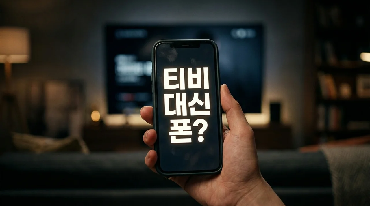 TV 대신 폰 보는 이유, 거실의 주인이 스마트폰으로 바뀐 5가지 원인