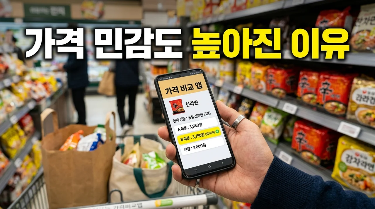 가격 민감도 높아진 이유와 고물가 시대 소비 패턴 변화 분석