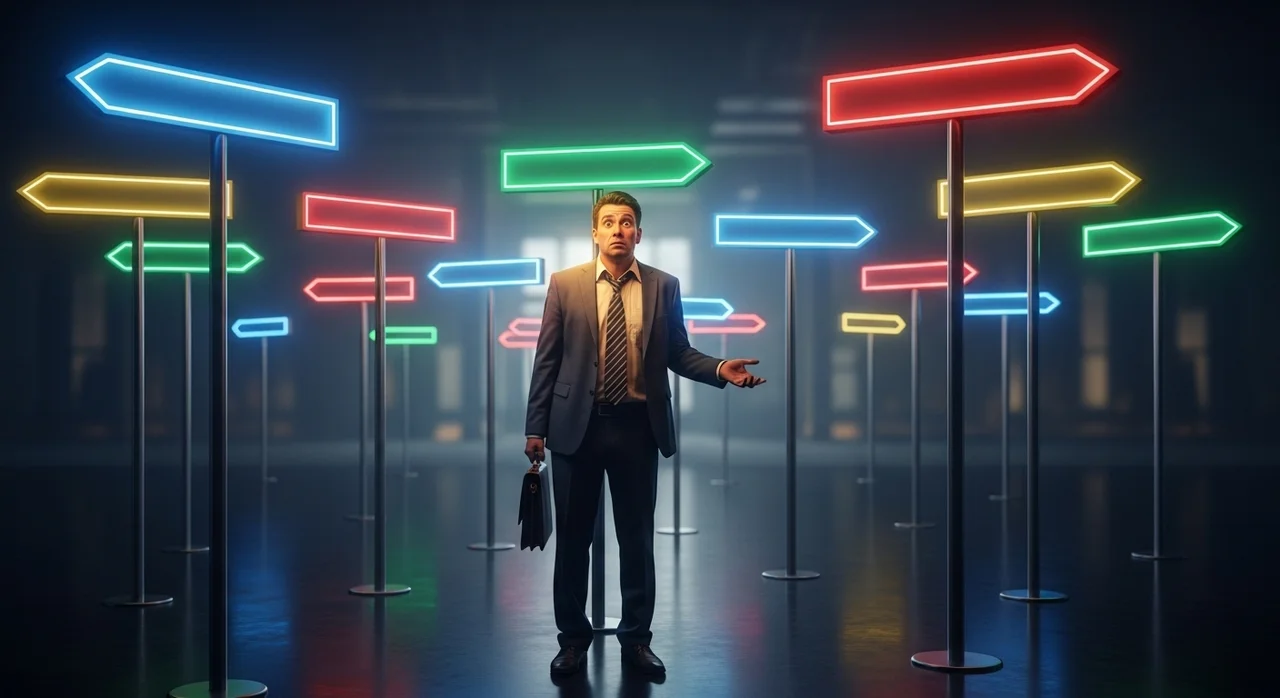 의사결정 능력의 저하: 분석 마비 상태