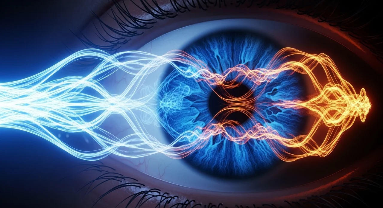 화면 오래 못보는 이유 2: 블루라이트와 색대비 스트레스