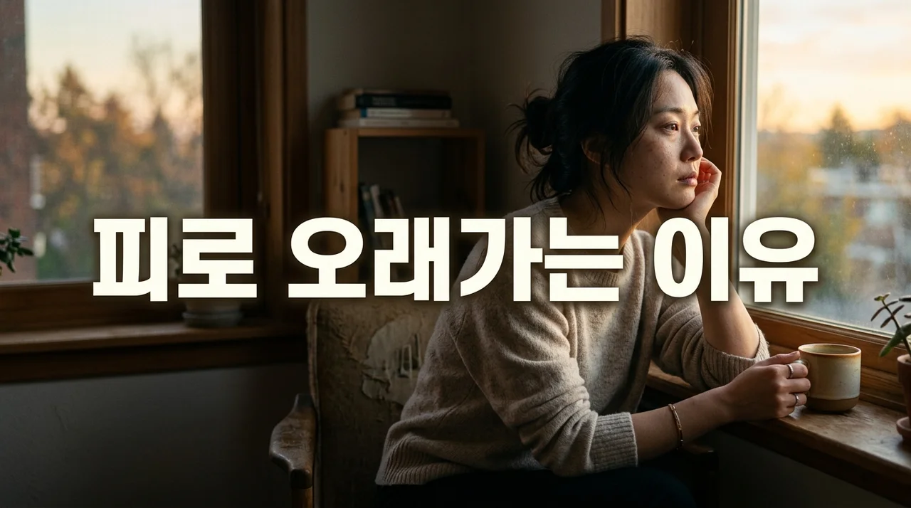 피로 오래가는 이유, 단순한 기분 탓일까? 원인별 회복 방법 5가지