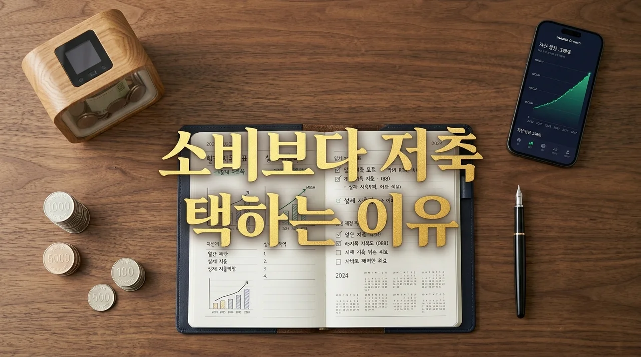소비보다 저축 택하는 이유: 2026년 자산 관리의 핵심 전략