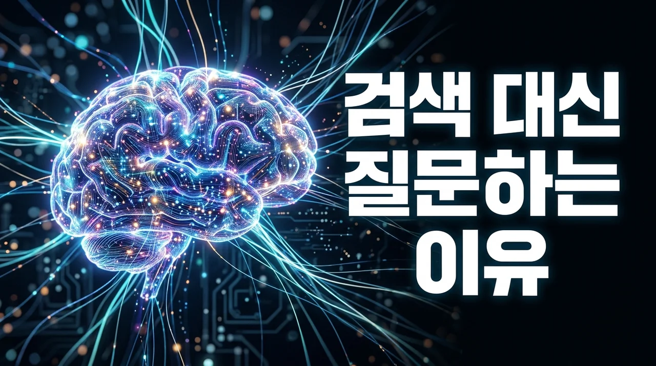 검색 대신 질문하는 이유: AI 시대의 새로운 생존 전략