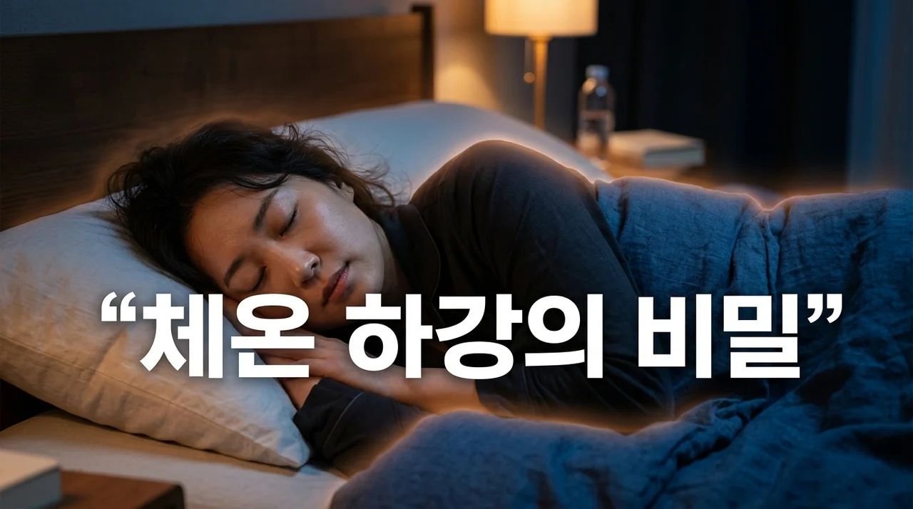체온 하강 영향 분석: 수면의 질과 면역력을 결정하는 심부 체온의 비밀