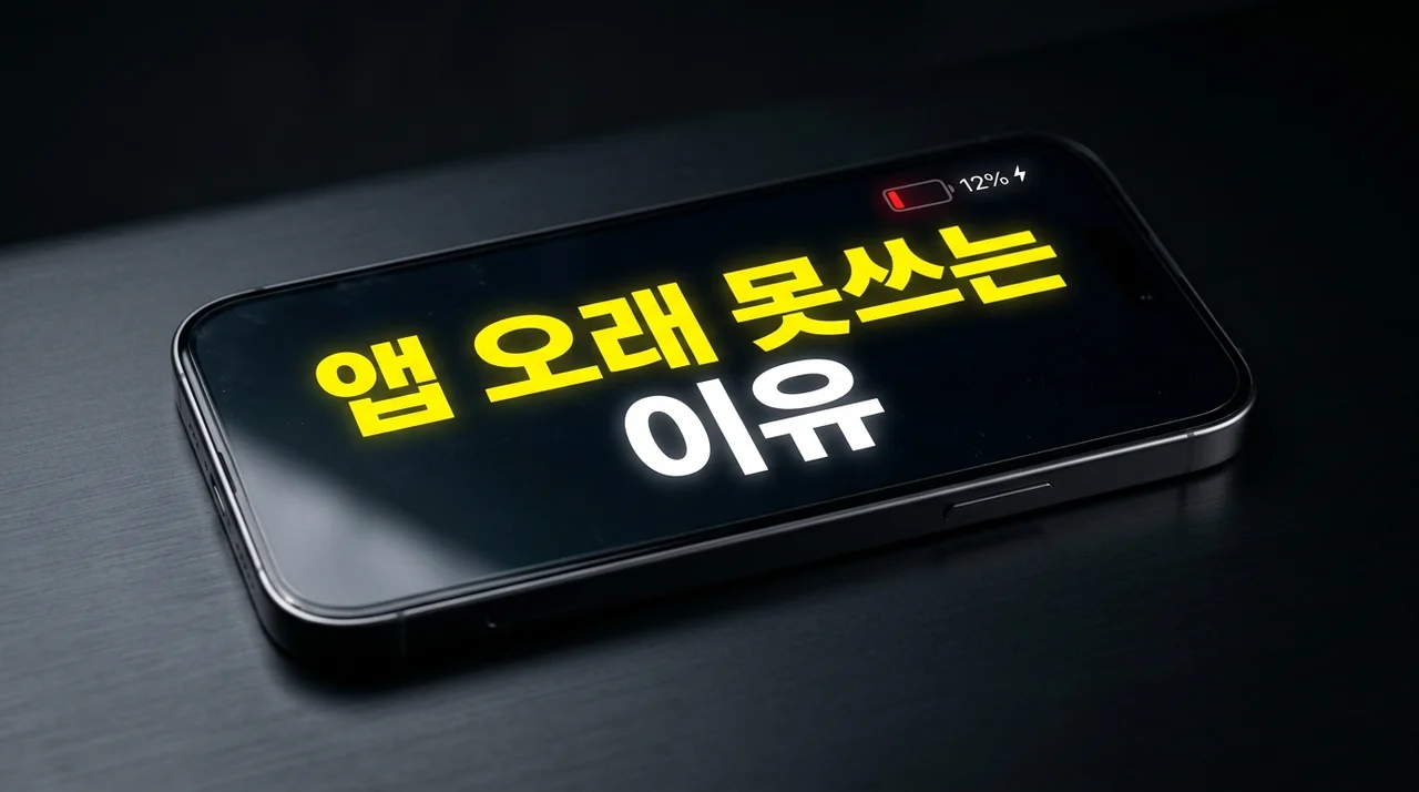 스마트폰 앱 오래 못쓰는 이유: 배터리 효율과 성능 최적화 비결