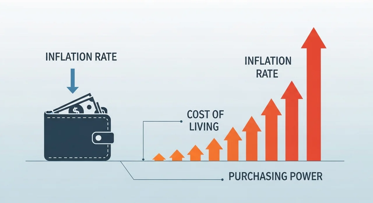 인플레이션과 실질 구매력의 하락