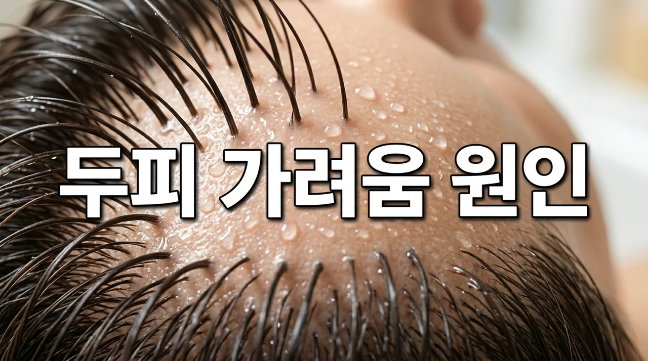 갑자기 두피 가려움 늘어난 이유 5가지와 지루성 두피염 해결법