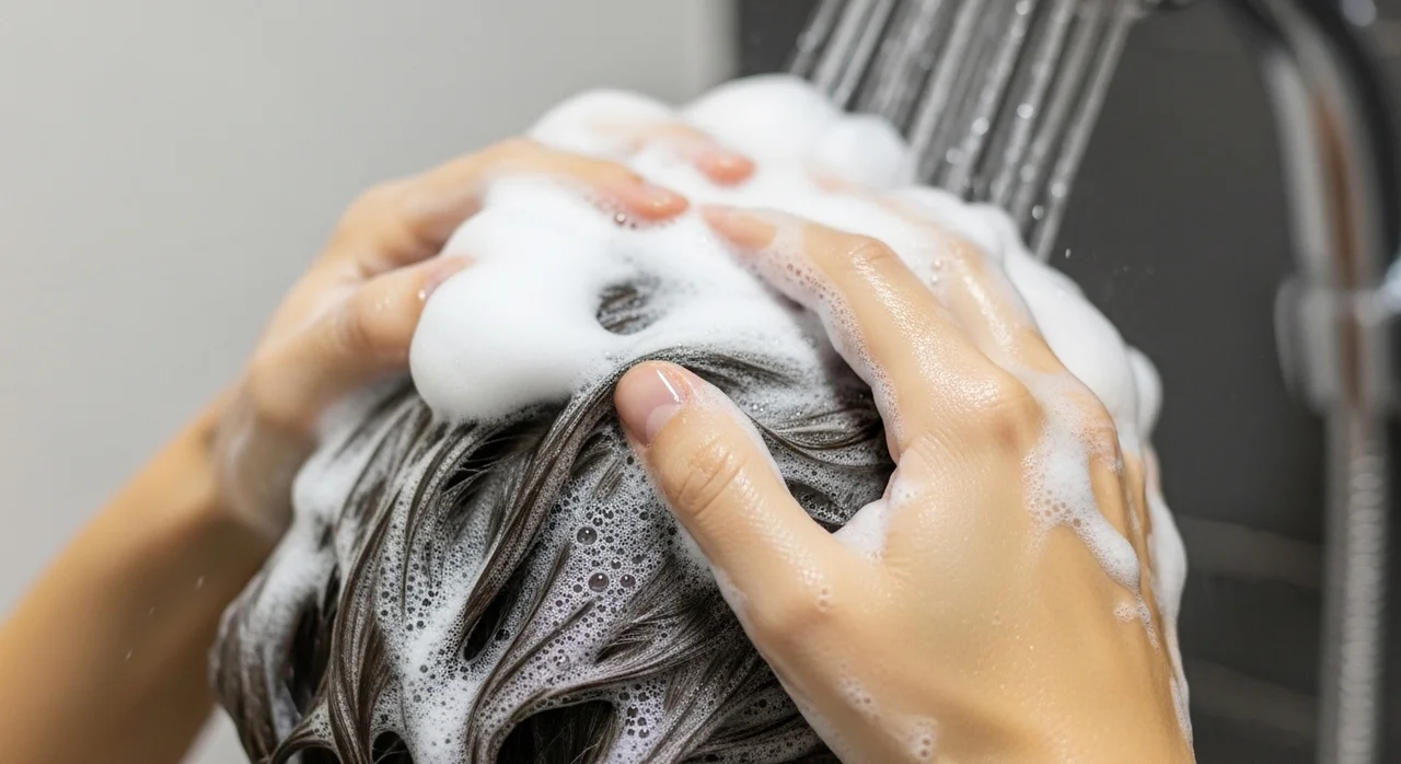 두피 가려움 늘어난 이유 2: 잘못된 샴푸 습관 및 화학 성분
