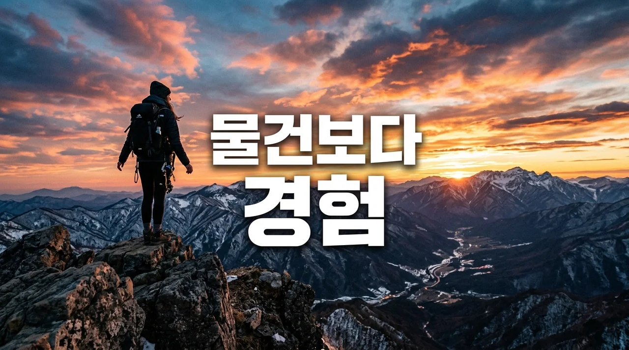 물건보다 경험을 선택해야 하는 이유: 더 행복한 삶을 위한 소비 전략