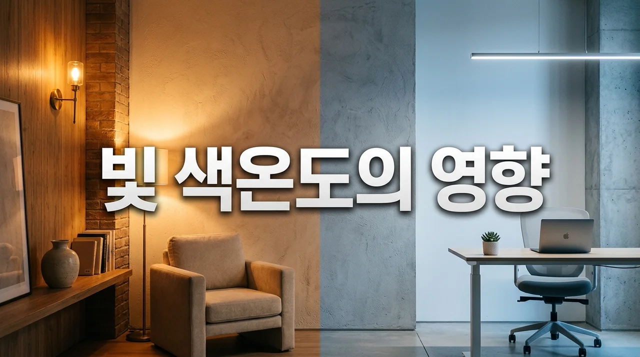 빛 색온도 영향: 건강과 수면, 집중력을 결정하는 조명의 비밀