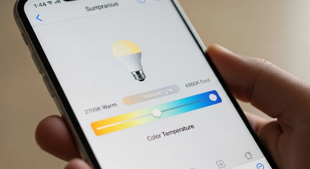 스마트 조명을 활용한 색온도 최적화 전략