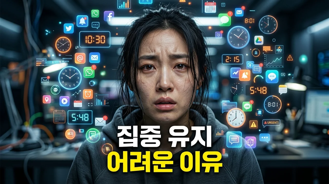 집중 유지 어려운 이유, 혹시 성인 ADHD? 원인부터 해결법까지 완벽 정리