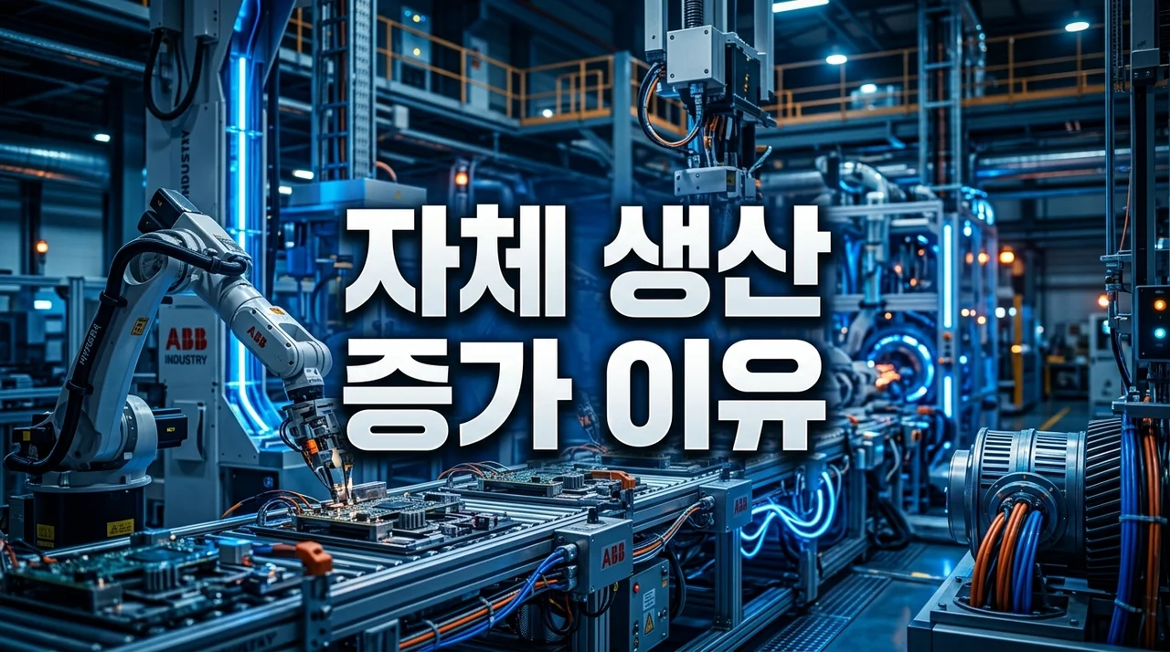 자체 생산 증가 이유: 글로벌 공급망 위기 속 생존 전략 분석